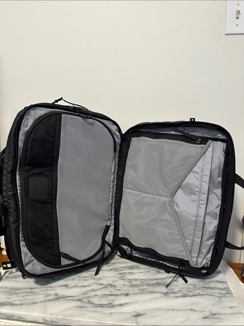 Black Ember Forge 30 Expandable 3-Way Commuter Backpack - Jet Black